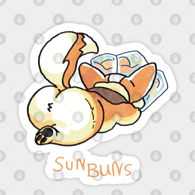 Sun Buns Sticker by KO-of-the-self